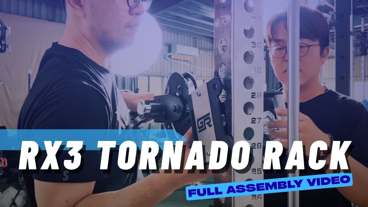 Building My Dream Home Gym | RX3 Tornado Rack Assembly Tips