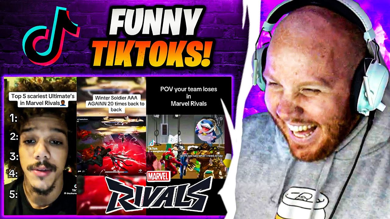 TIM REACTS TO MOST VIRAL MARVEL RIVALS TIKTOKS...
