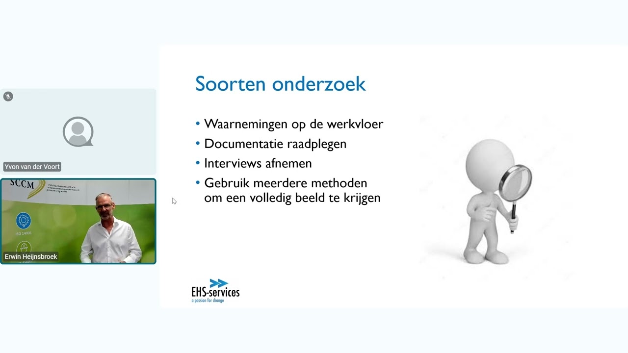 Webinar Onderzoeksmethoden afwijkingen en ongevallen