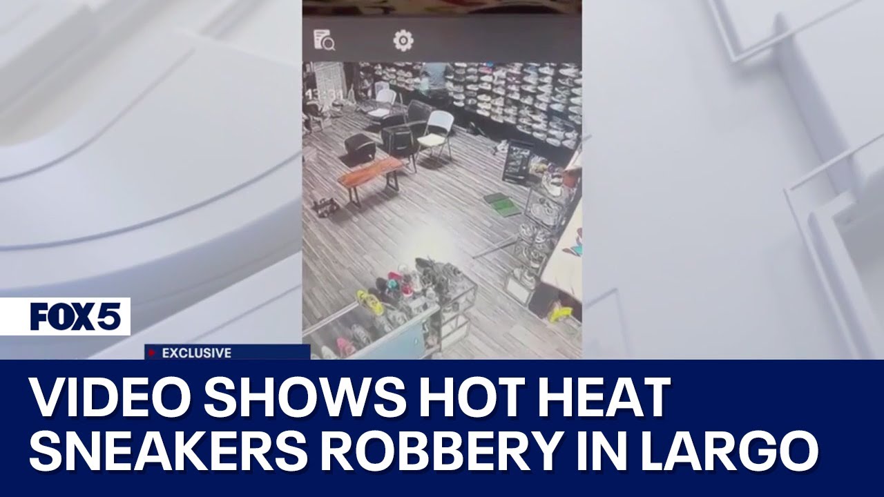 Video shows Hot Heat Sneakers robbery in Largo