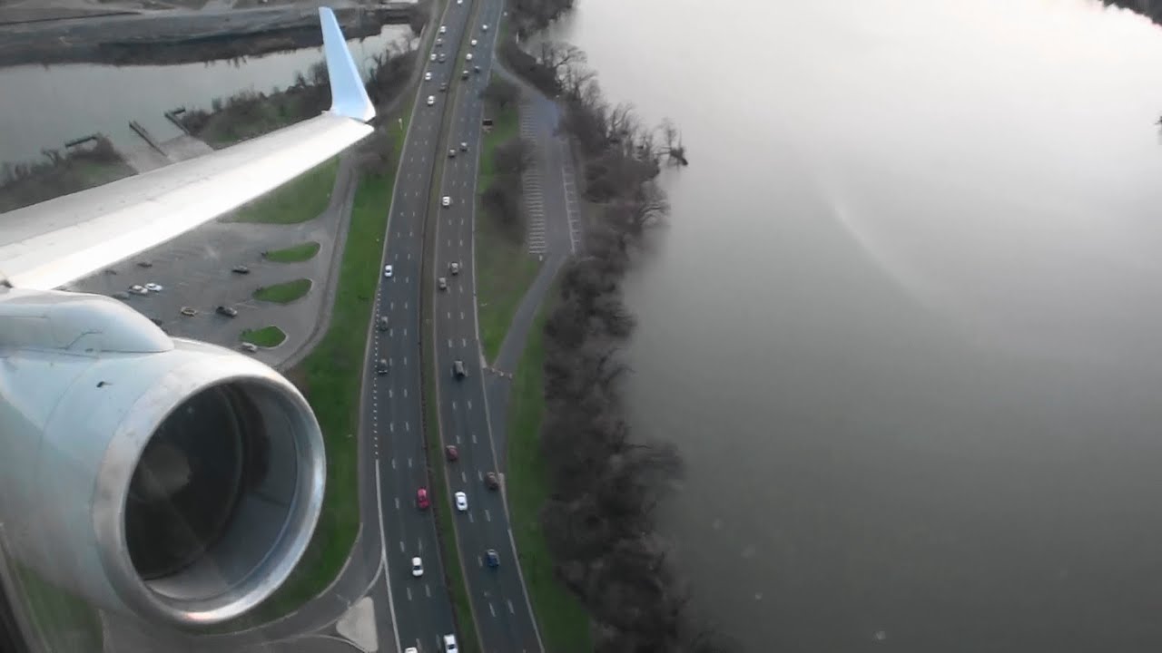 My Last HD American Airlines 757 Takeoff!!! Awesome Departure From Washington Reagan Airport!!!