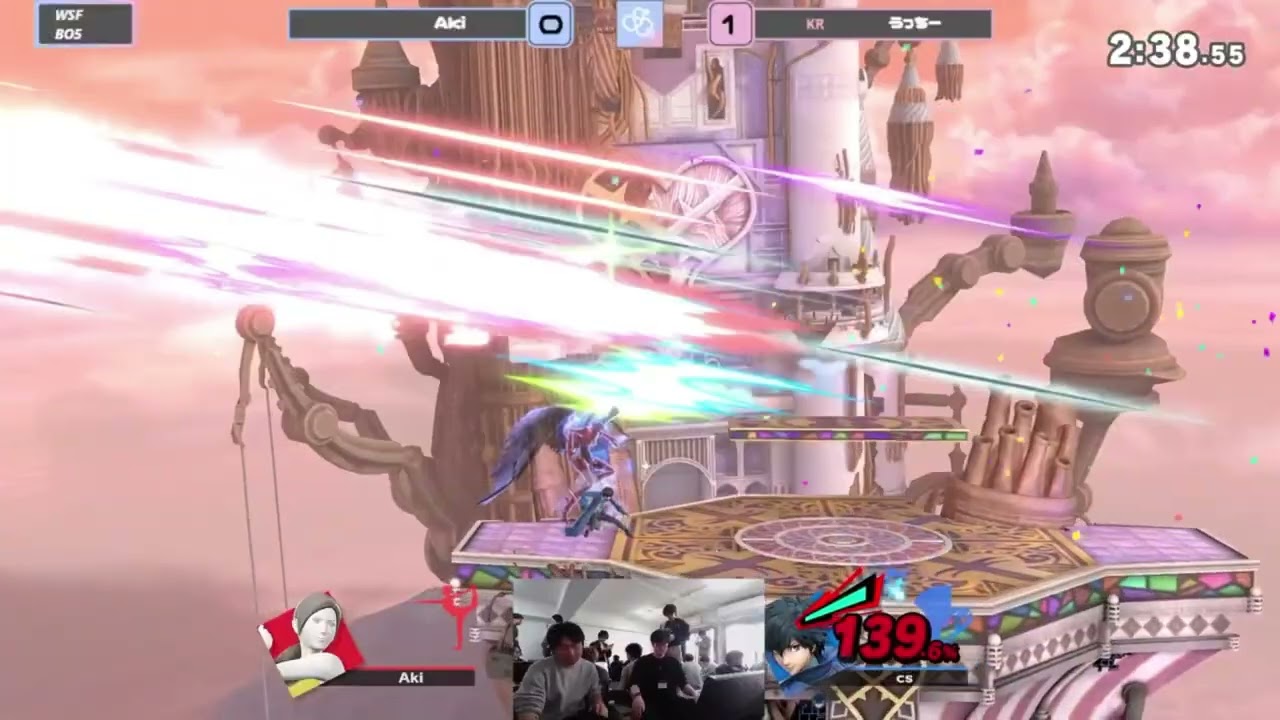 彩in池袋#9 WSF Aki(WiiFitトレーナー) vs うっちー(ジョーカー)