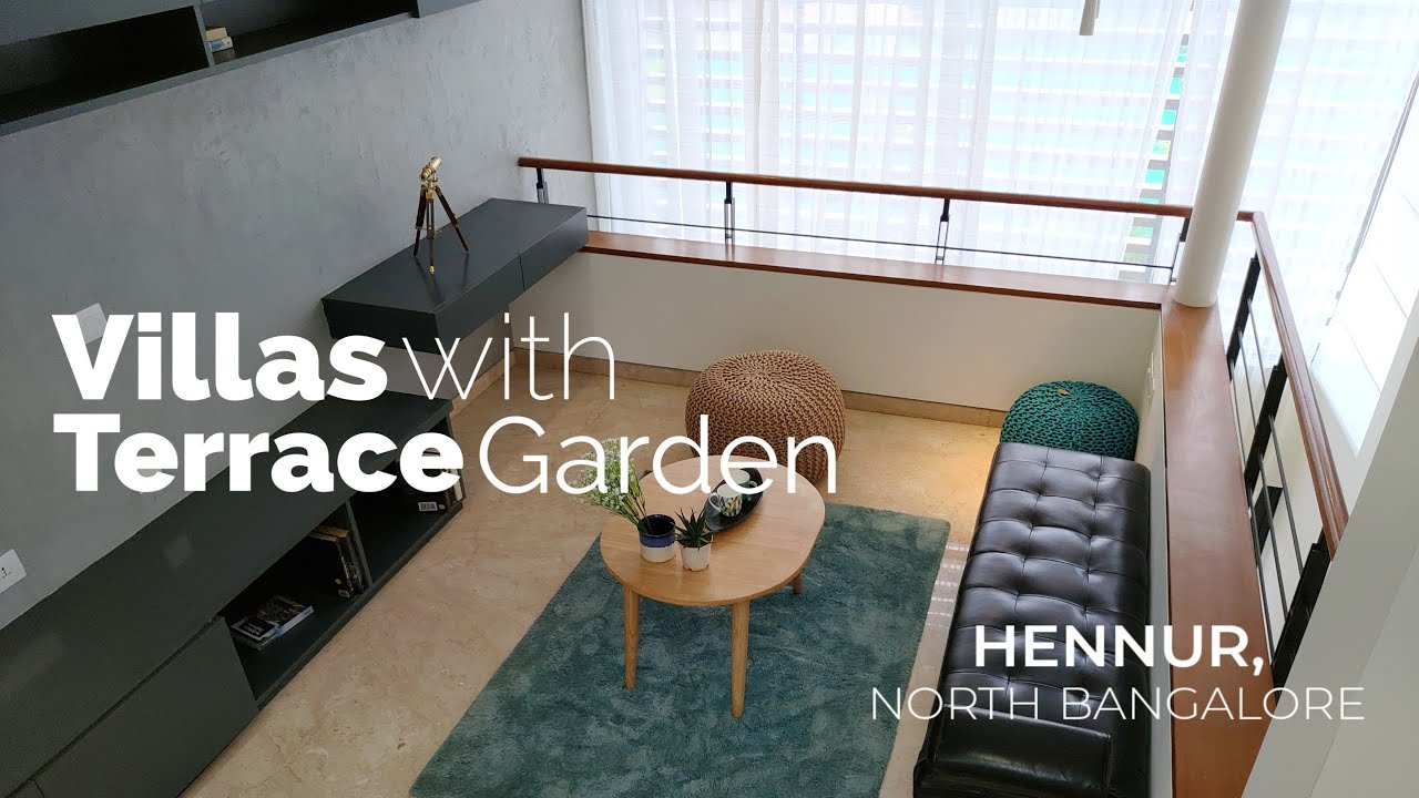 Luxury 4BHK Villas in Hennur Road North Bangalore | Villas with Terrace Garden | Duplex - 3000 Sqft!