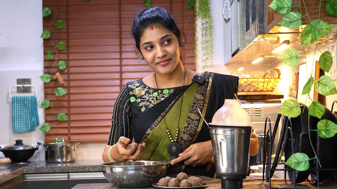 మాపిల్లలు ఇంటికొచ్చే 10ని|| ముందు నేను చేసిన Super Healthy & Energy లడ్డూలు😋Healthy Laddu Recipe