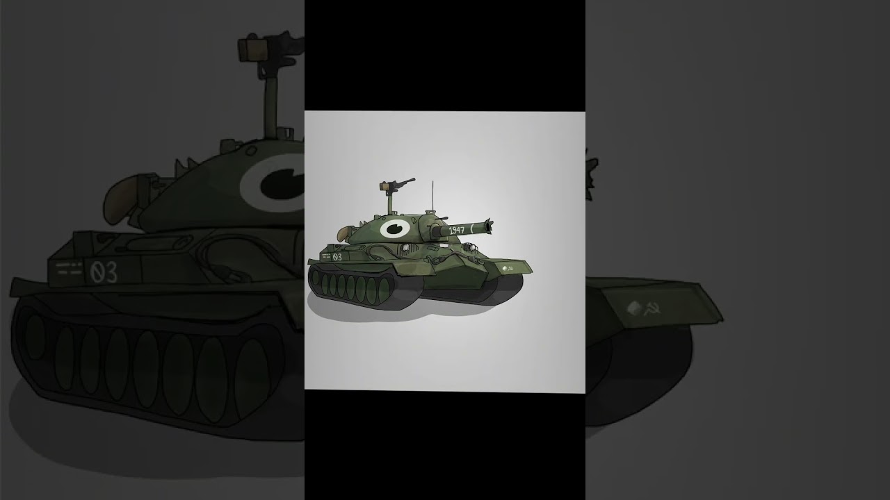 The Red Fist, IS-7. #tanks #warthunder #flipaclip #animation