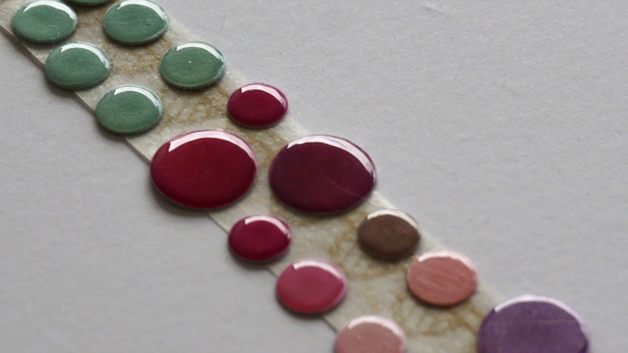 Comment fabriquer des enamel dots sans cuisson?