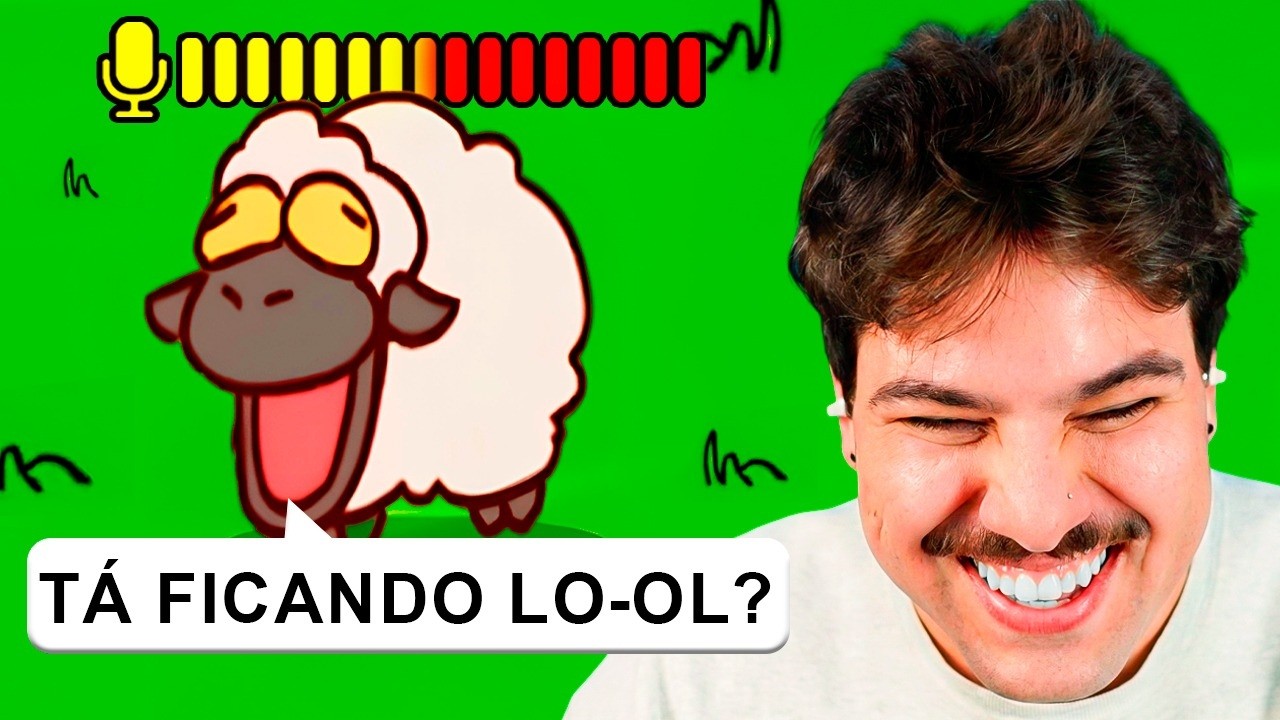 criei um zoológico onde todos os animais têm a MINHA VOZ