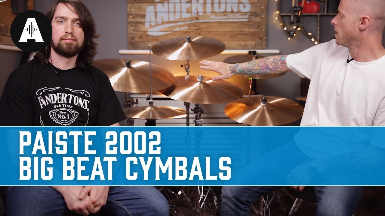 Paiste 2002 Big Beats - Massive, Rich & Warm Cymbal Tones