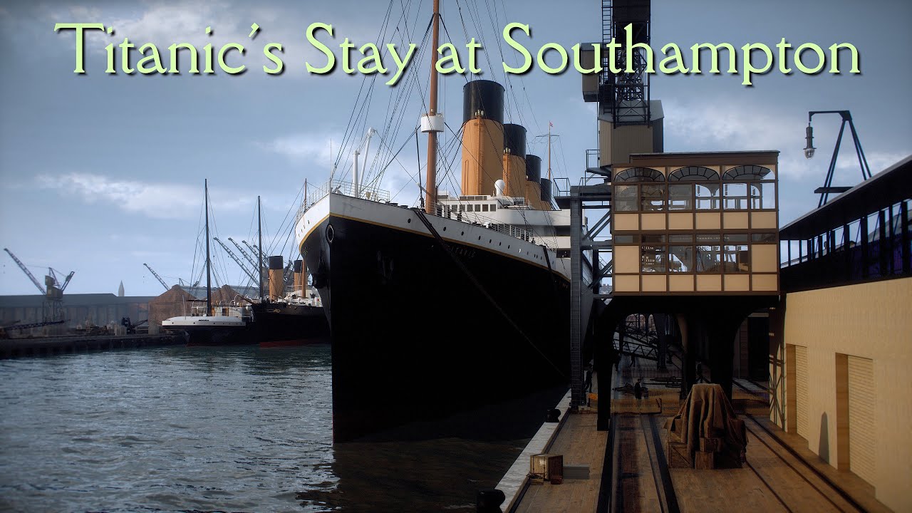 Titanic's Stay at Southampton - April 5th-9th, 1912