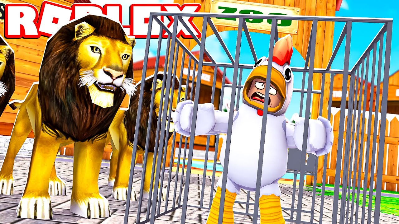 SCAPPIAMO DALLO ZOO DI ROBLOX!!