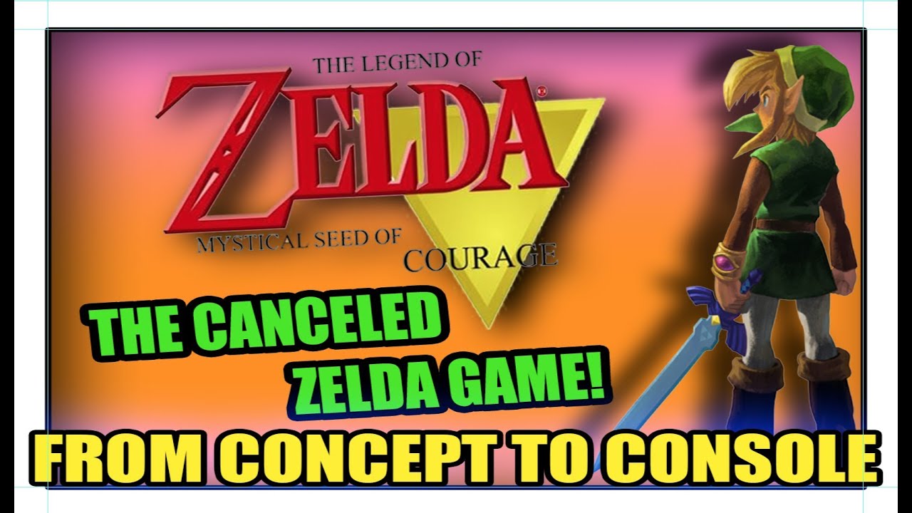 Zelda: The Mystical Seed of Courage - History of the Long Lost Zelda Game! - From Concept to Console