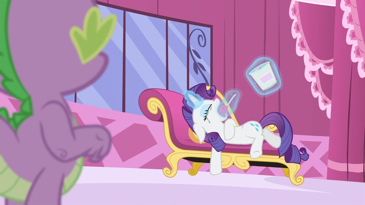 Rarity - Drama & Ice Cream - Om Nom Nom