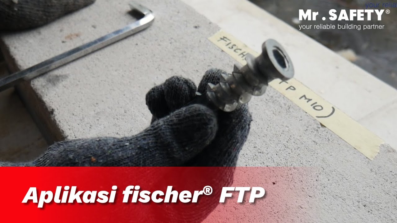 Pemasangan Angkur fischer® FTP | fischer® Group International