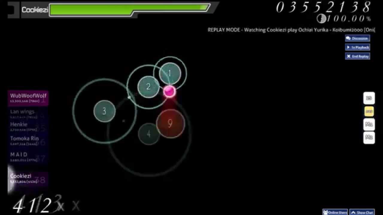 (Cookiezi) Ochiai Yurika - Koibumi2000 [Oni(Futsuu)]