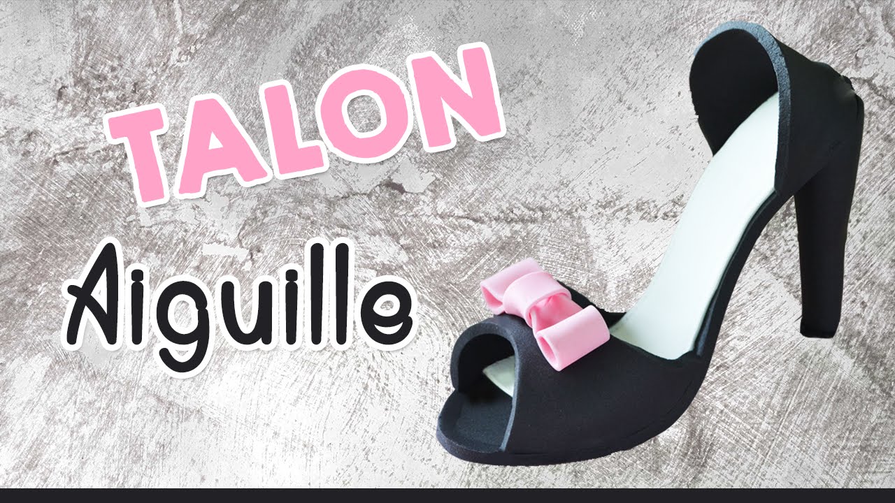 TALON AIGUILLE en pâte à sucre  - High heels shoes