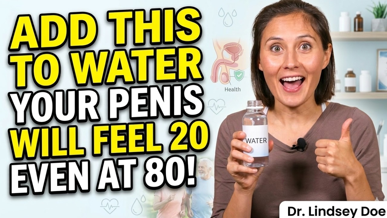 Don&rsquo;t Drink Plain Water After 50! Add THIS Mineral for Better Blood Flow | Dr. Lindsey Doe