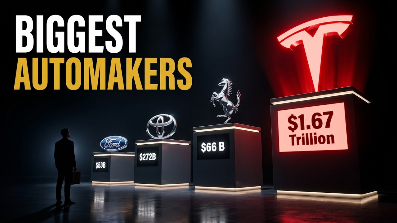 Biggest Automakers - Real Market Cap (2000 - 2026)