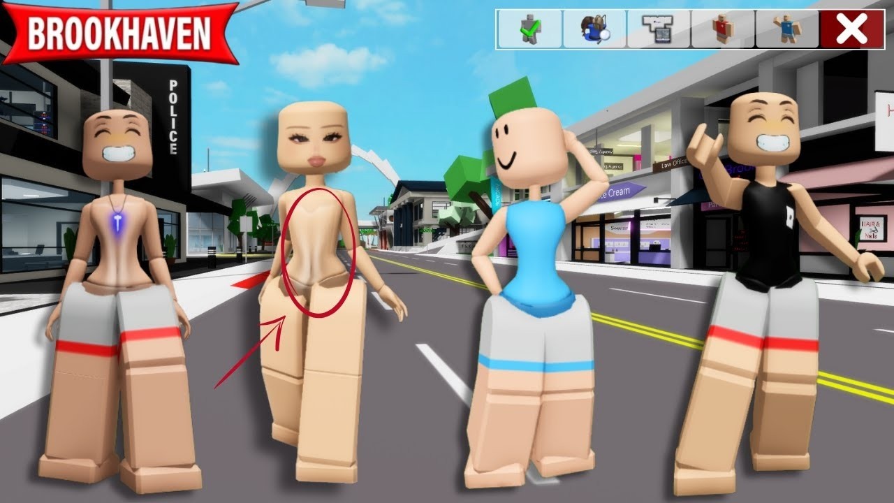 OMG 😱 LEAKED! How to Get TINY WAIST in Brookhaven (Must Watch!)#roblox #brookhaven