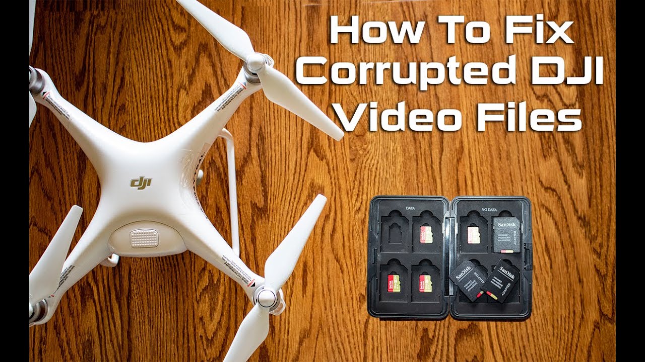 How To Fix Corrupted DJI Video Files by Montana Drone Company