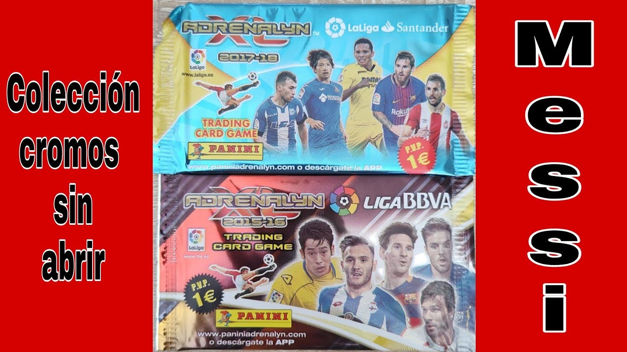 Adrenalyn XL y más en la colección de sobres sin abrir!!!