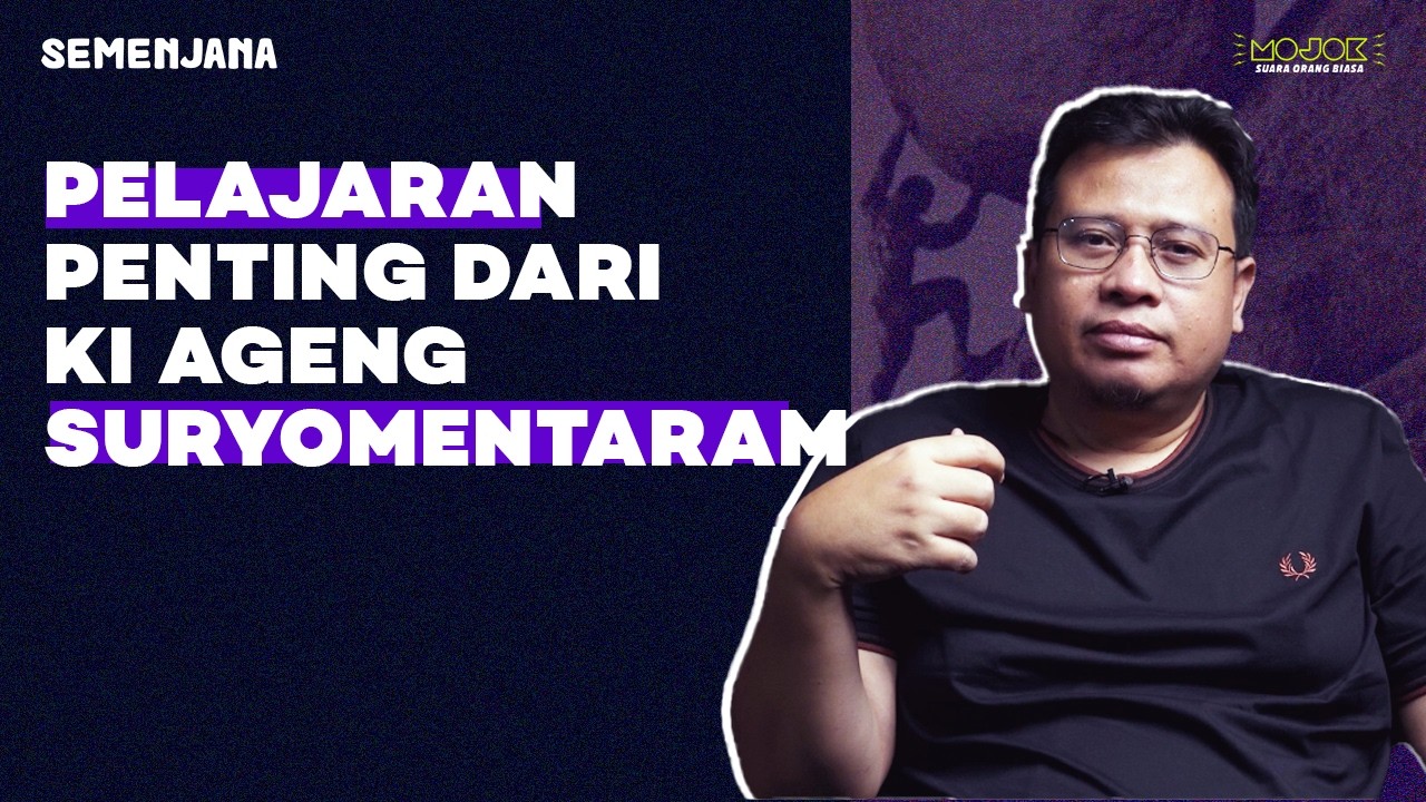 KETIKA TIDAK ADA LAGI YANG MENGGETARKAN DALAM HIDUP INI | SEMENJANA - Puthut EA