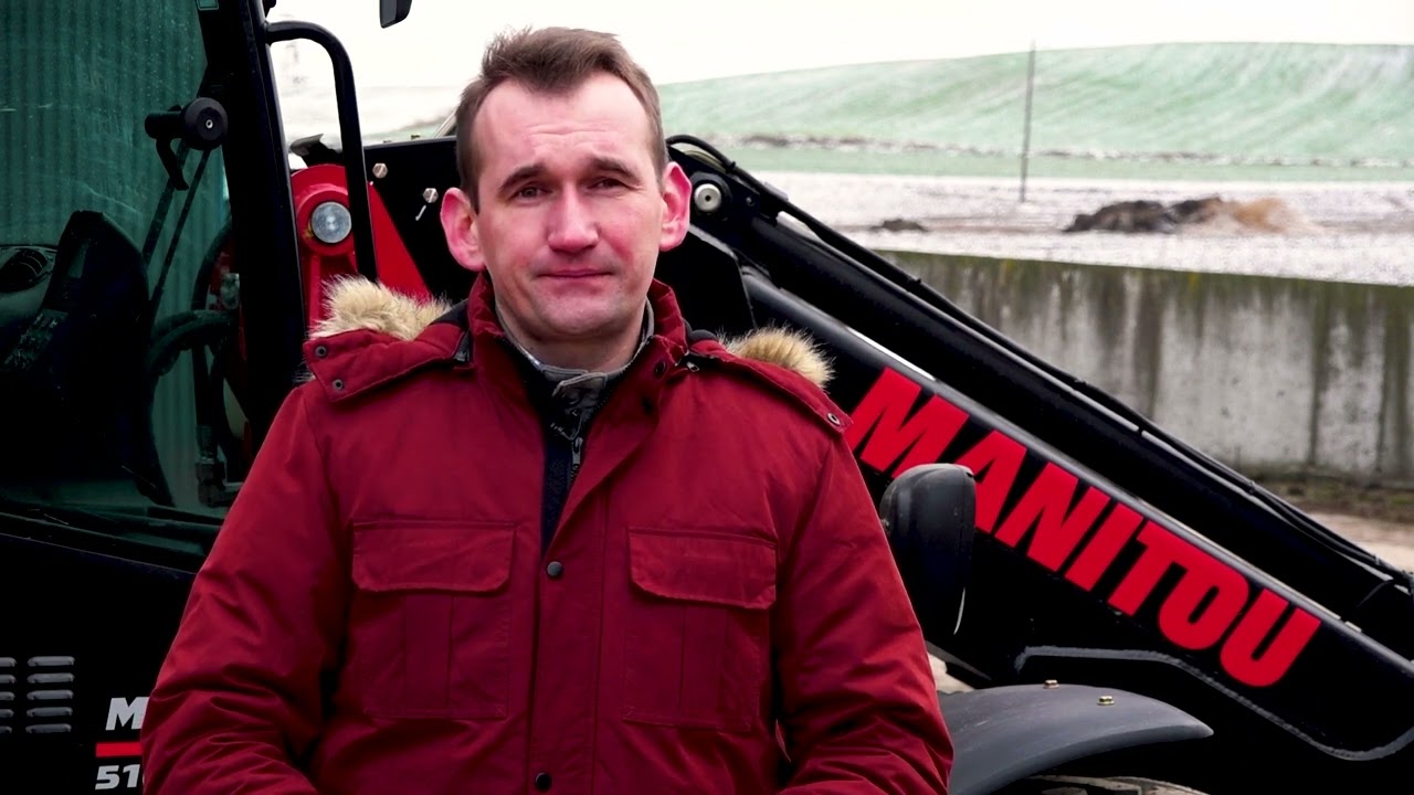 Materiał promocyjny ładowarki Manitou MLA-T 516-75 H
