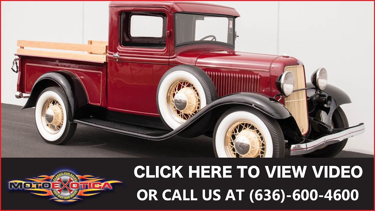 1934 Ford Pickup (SOLD)
