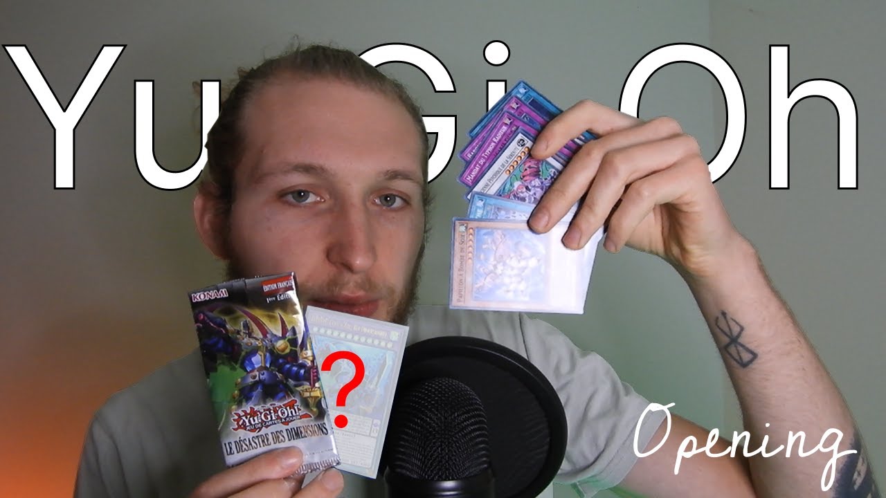 ASMR Yu-Gi-Oh | Ouverture de Booster 🎴 Crinkle, Bruits de Carton & Plastique (Whispering)