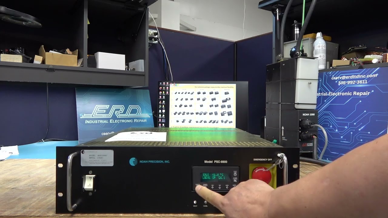 Final Test for 061625005 Noah Precision PSC-8800 Power Supply by ERD