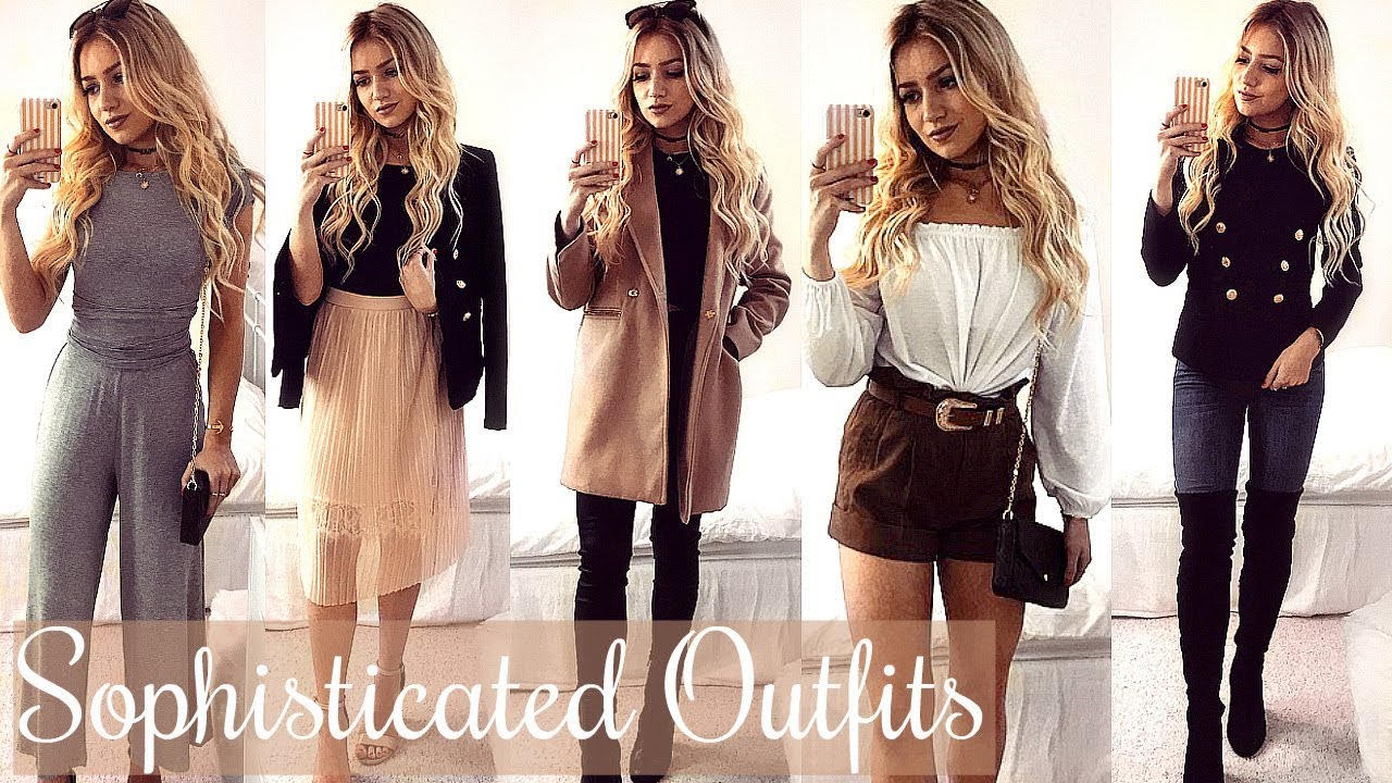 SOPHISTICATED AND CLASSY OUTFIT IDEAS 2017 LOOKBOOK