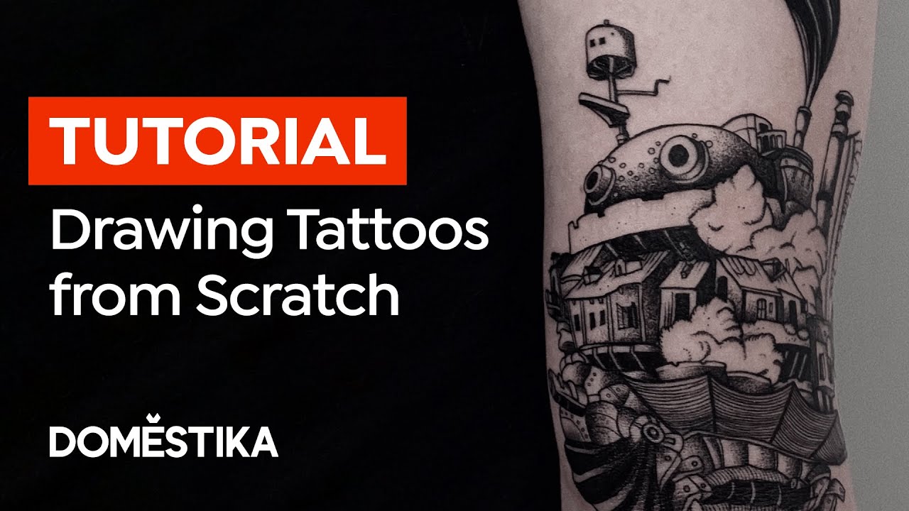 How to Design Tattoos from Scratch - Drawing Tutorial by Sophie Mo | Domestika English