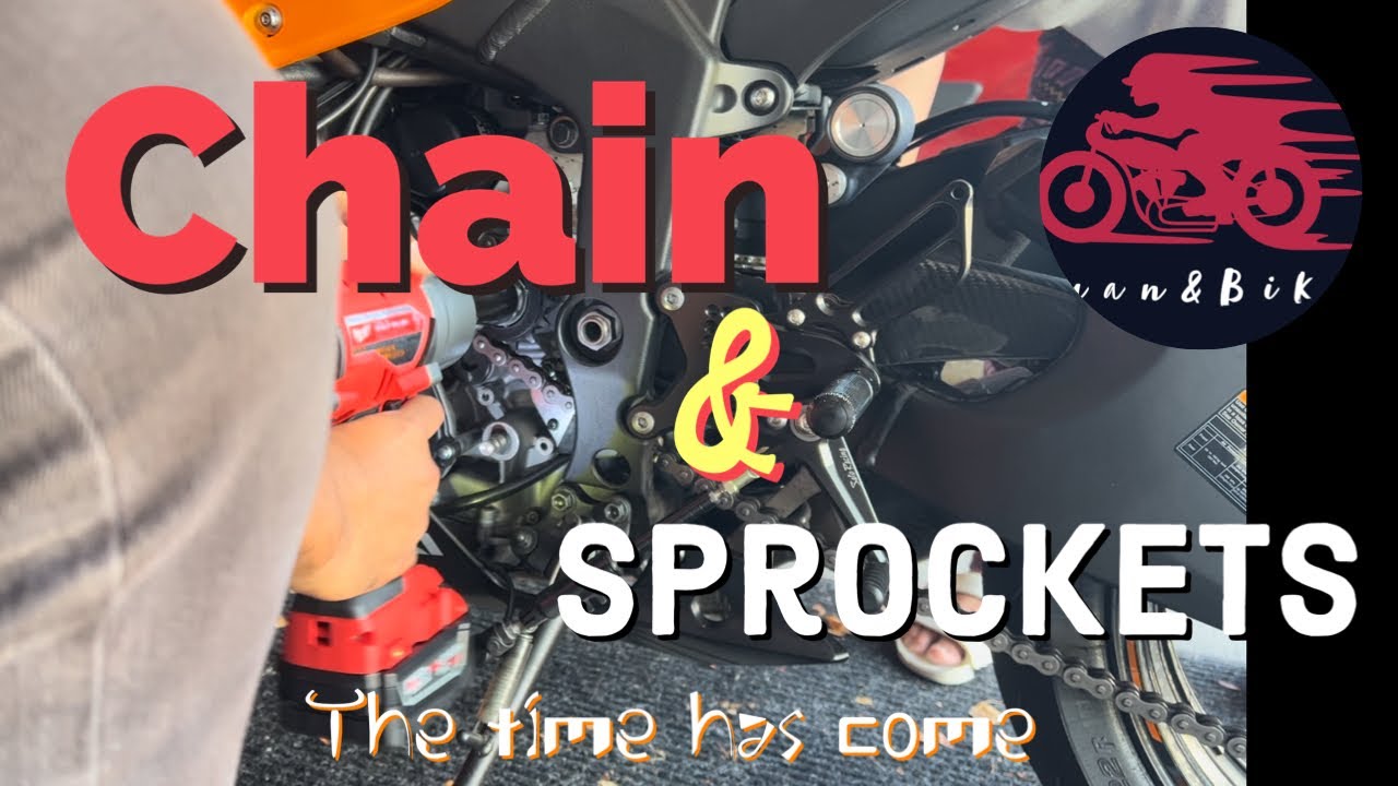 ZX6R New Chain and Sprockets