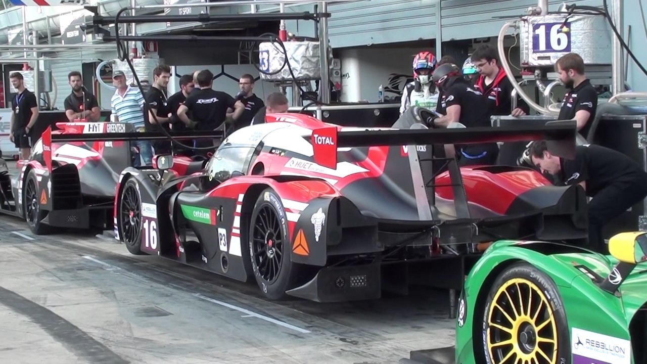 ELMS Monza 2017 Panis Barthez Competition - Ligier JSP217-Gibson Pit stop test