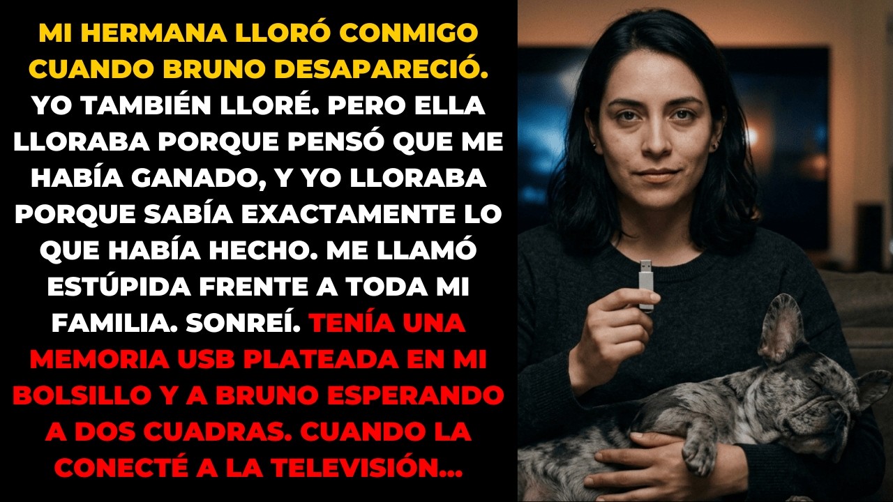 Mi hermana vendió mi perro. No sabía que el comprador era mi investigador