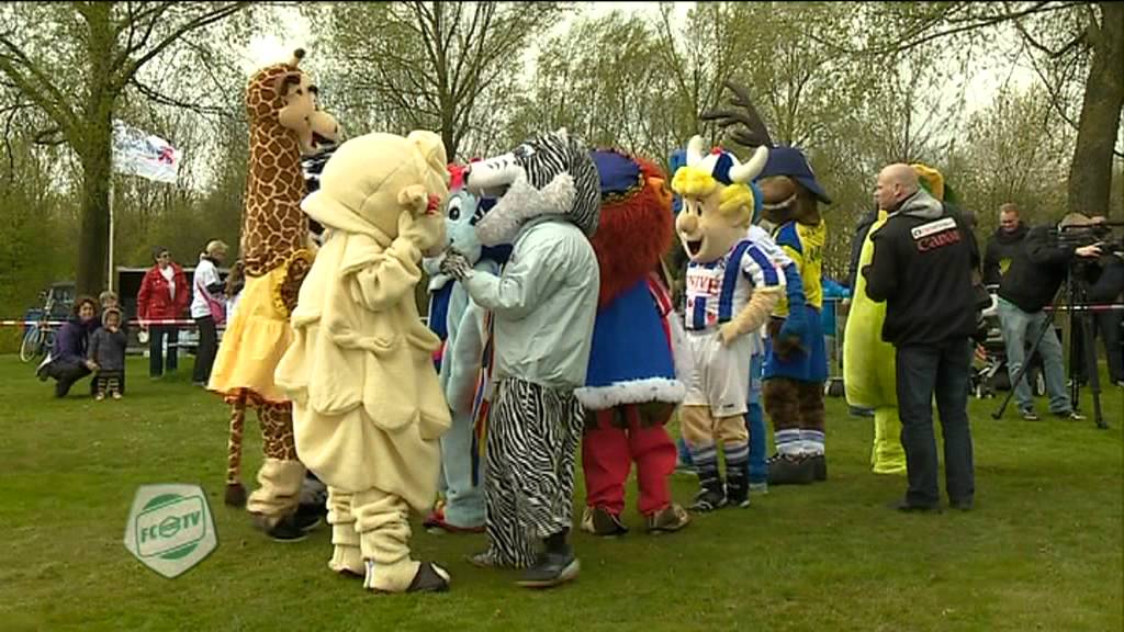 Sparta Piet verslaat Groby tijdens mascotterun 2012
