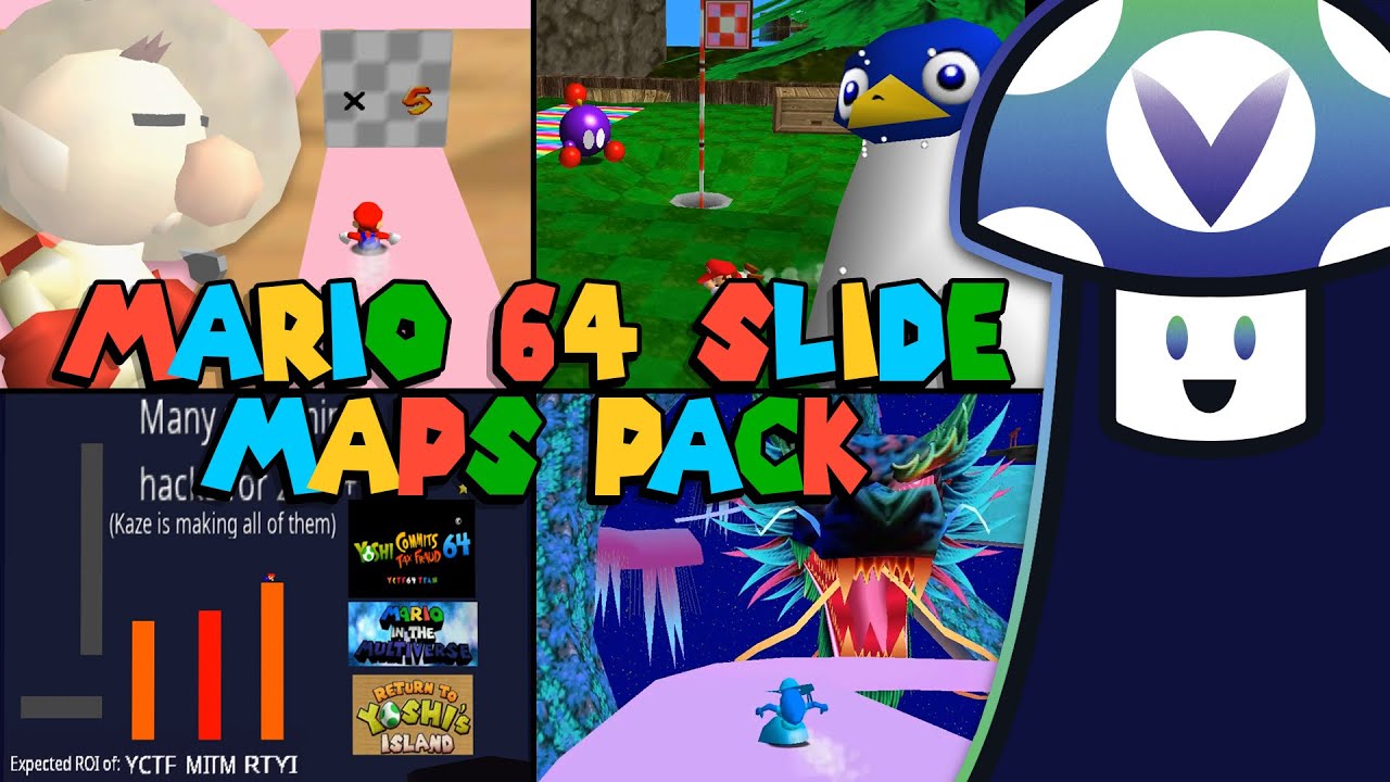 Vinny - Mario 64 Slide Maps Pack 2