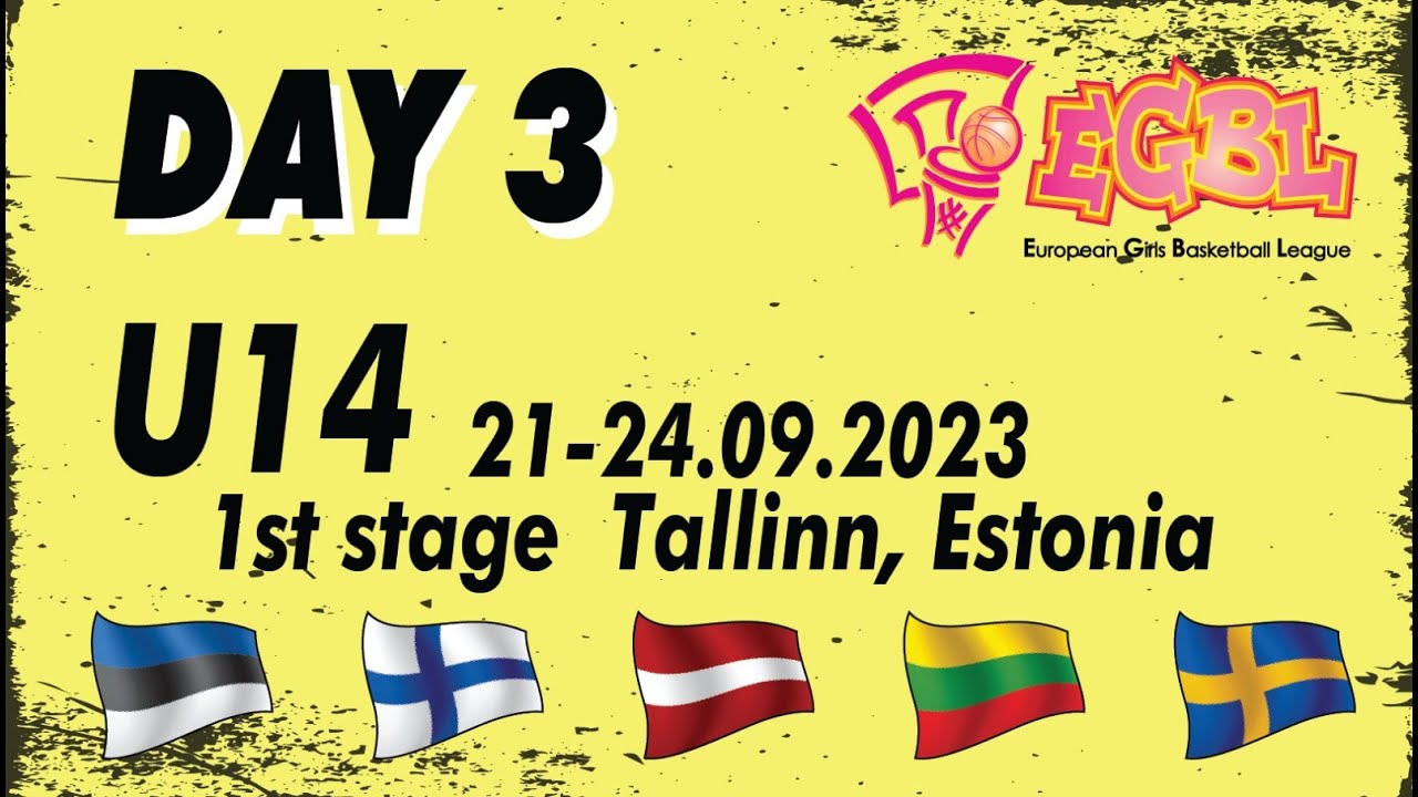 DAY3 11.00 BS Riga/Jugla - BS Riga/Centrs , Sep 24th | EGBLU14 stage1 2023/24 Hall 2
