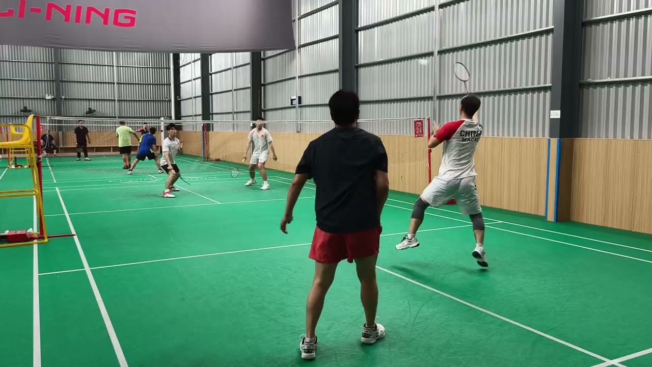 Badminton game, Zhongshan, China 3 9 26 7