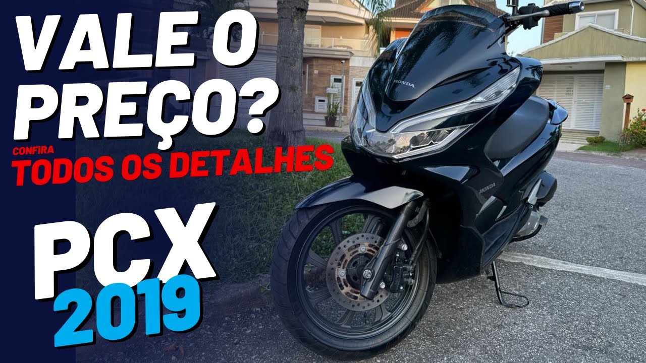 HONDA PCX 150 2019 É BOA? VALE A PENA EM 2022? (Revelamos os detalhes no Review da Scooter)