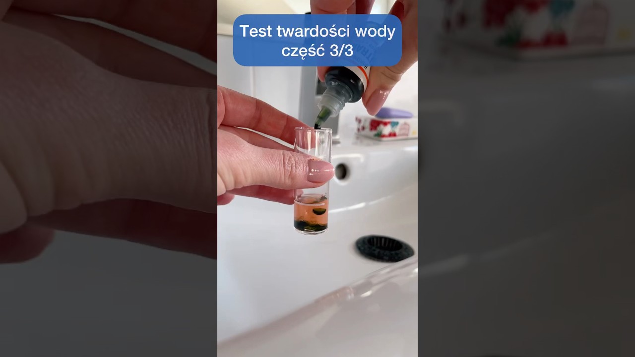 Jak zrobić domowy test twardości wody? #woda #twardawoda #dom