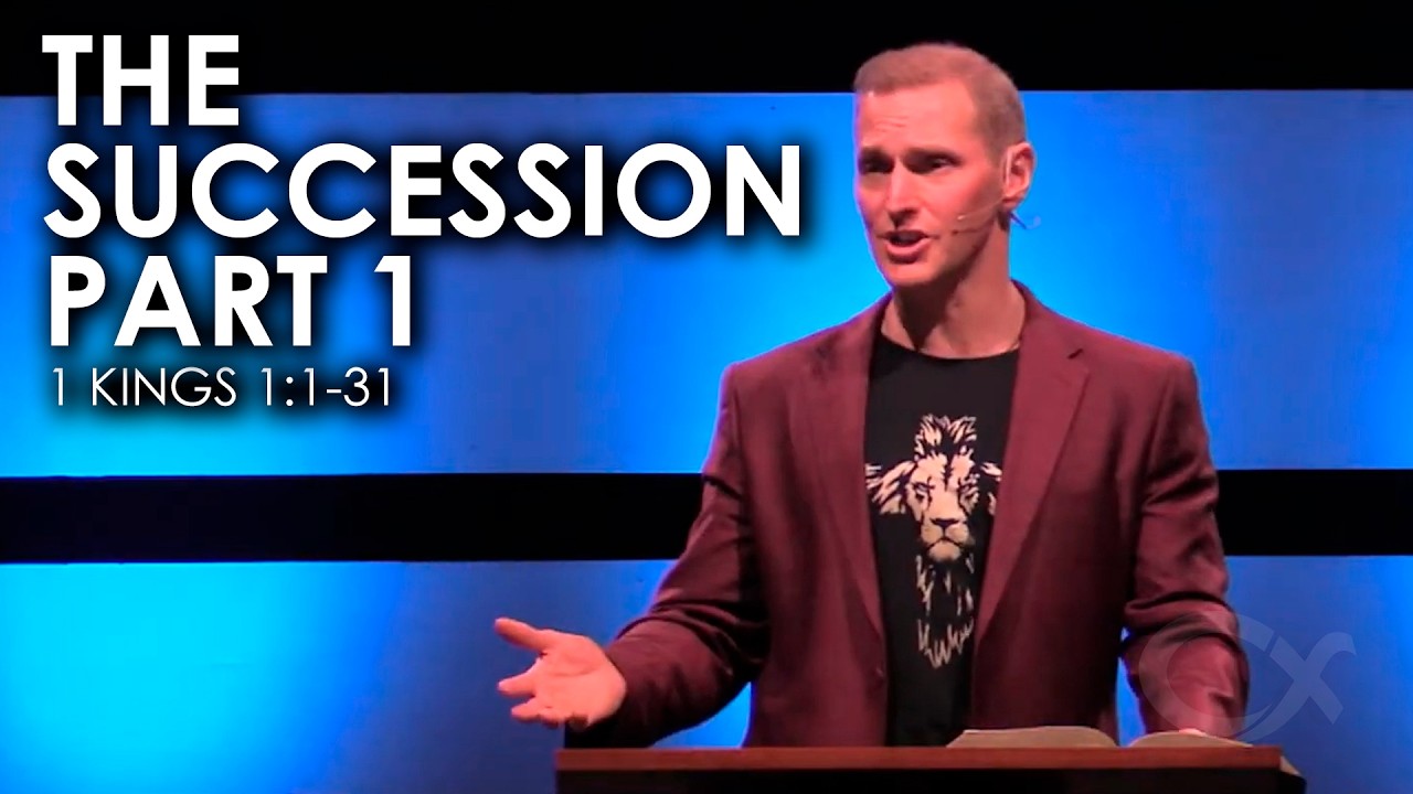 Cornerstone Sermon | 1 Kings 1:1-31 - Succession: Part 1 | Peter E. Jensen