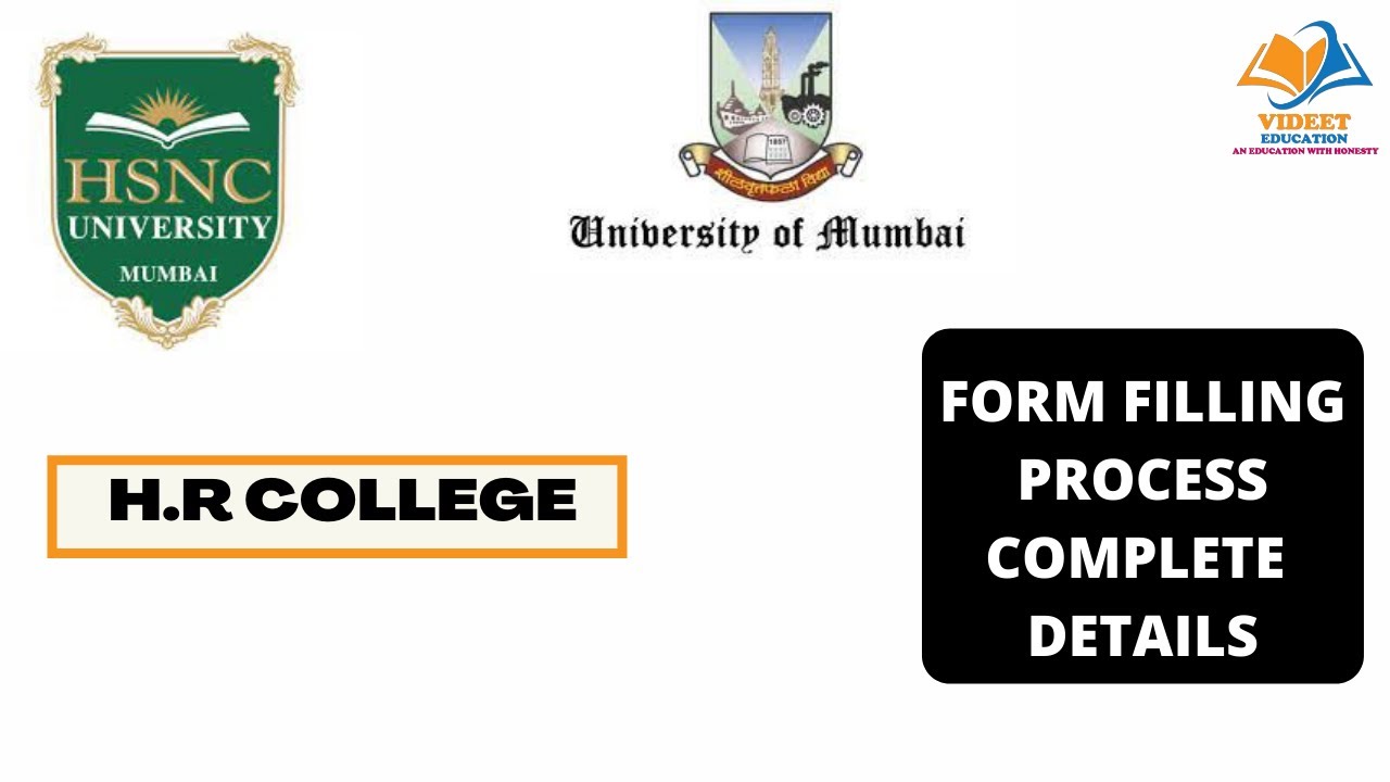 H.R COLLEGE form filling process complete  details