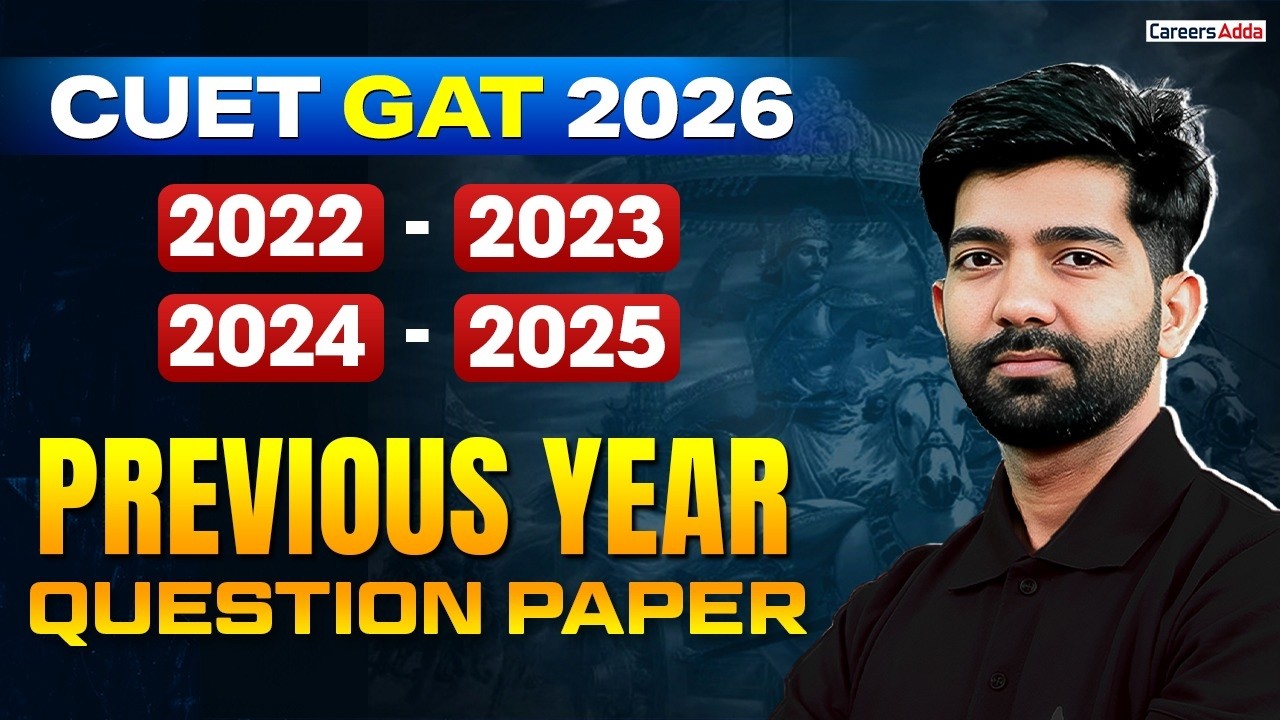 CUET GAT PYQS | Last 4 Years Previous Year Question Paper With Solution | CUET GAT Preparation 2026