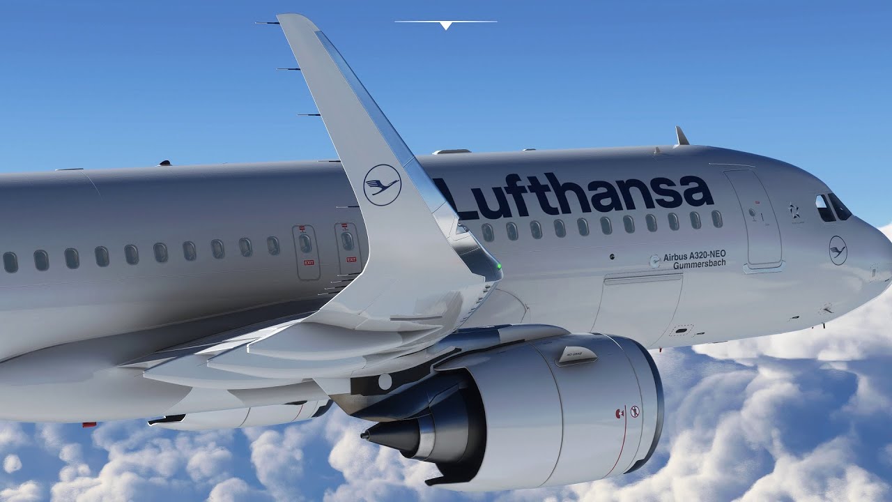 Heute wird´s turbulent ! Wir fliegen im Sturmtief Nasim ! A320 Kapitän fliegt A320 NEO im MSFS2020.
