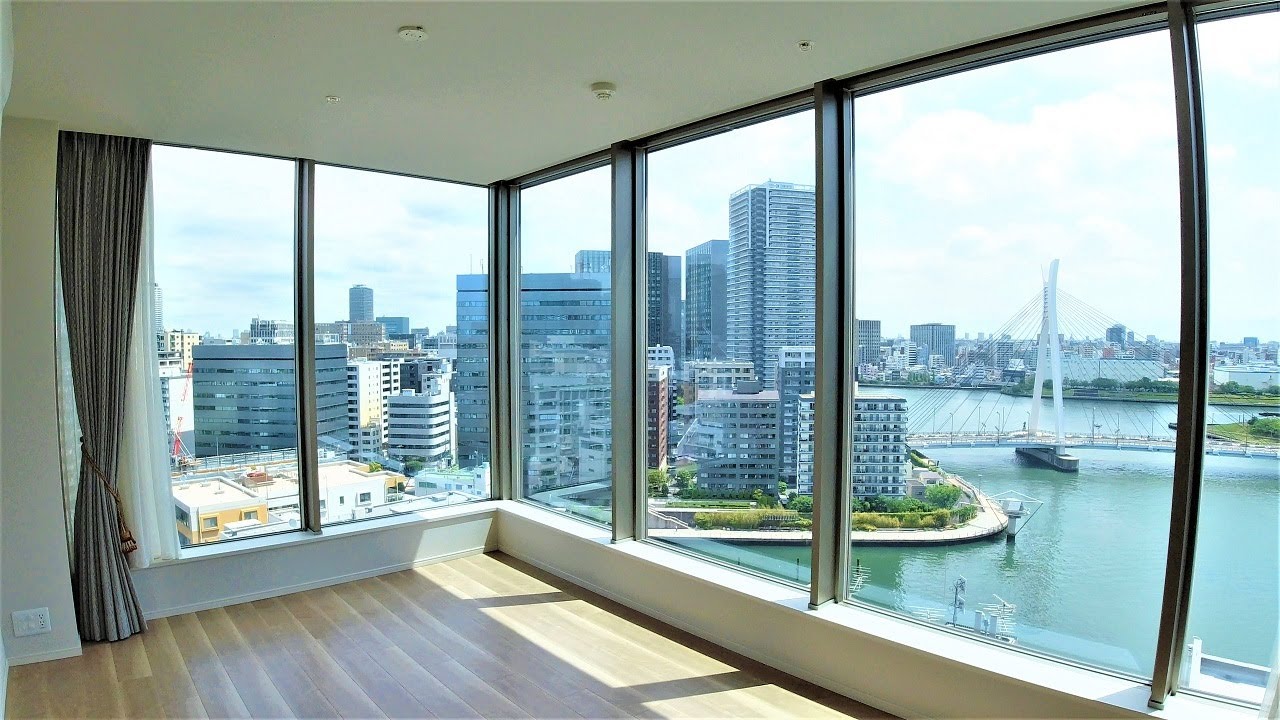 パークシティ中央湊ザ・タワー 3LDK 75.79 m² 絶景 角部屋 タワーマンション 高級マンション parkcity chuouminato the tower