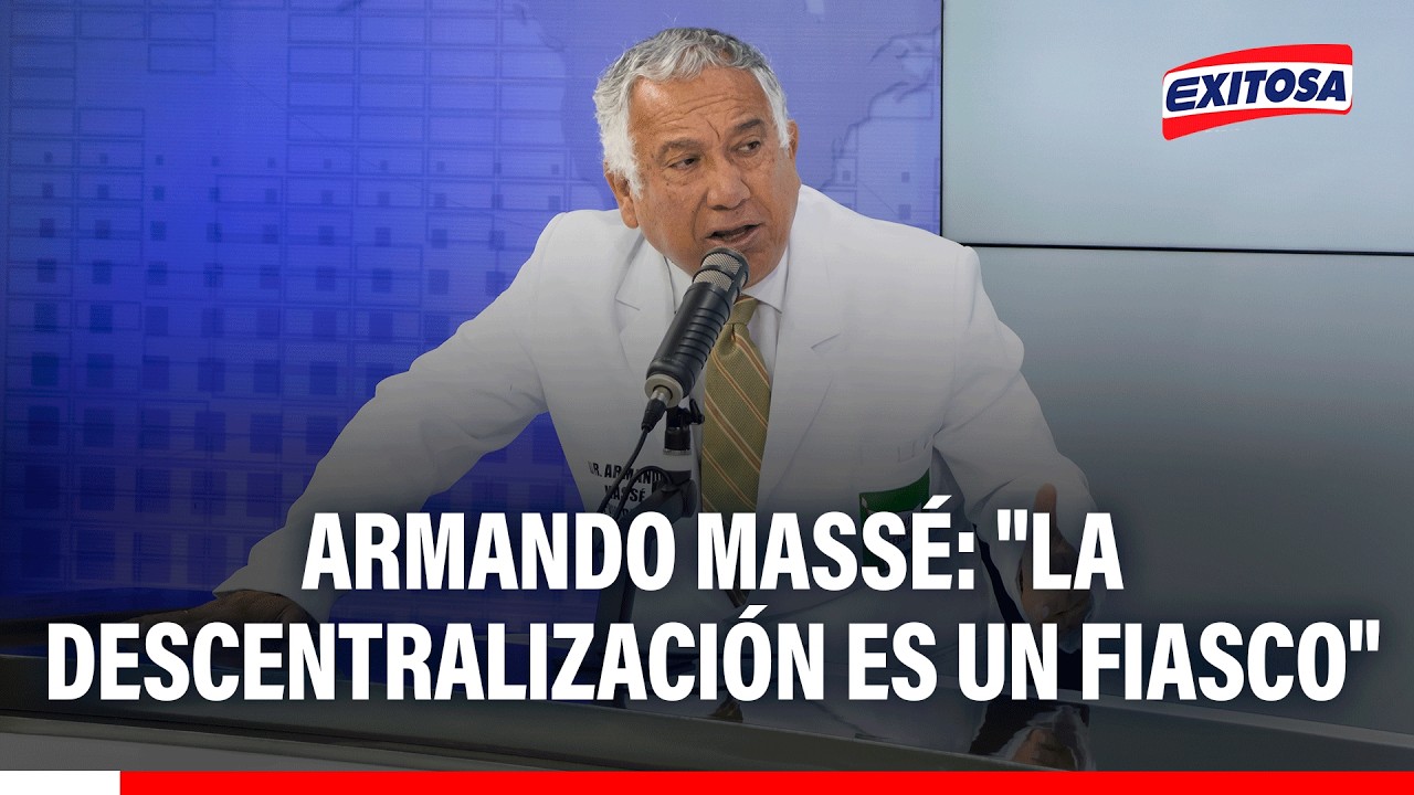 🔴🔵Armando Massé propone que cada región del país sea independiente: 