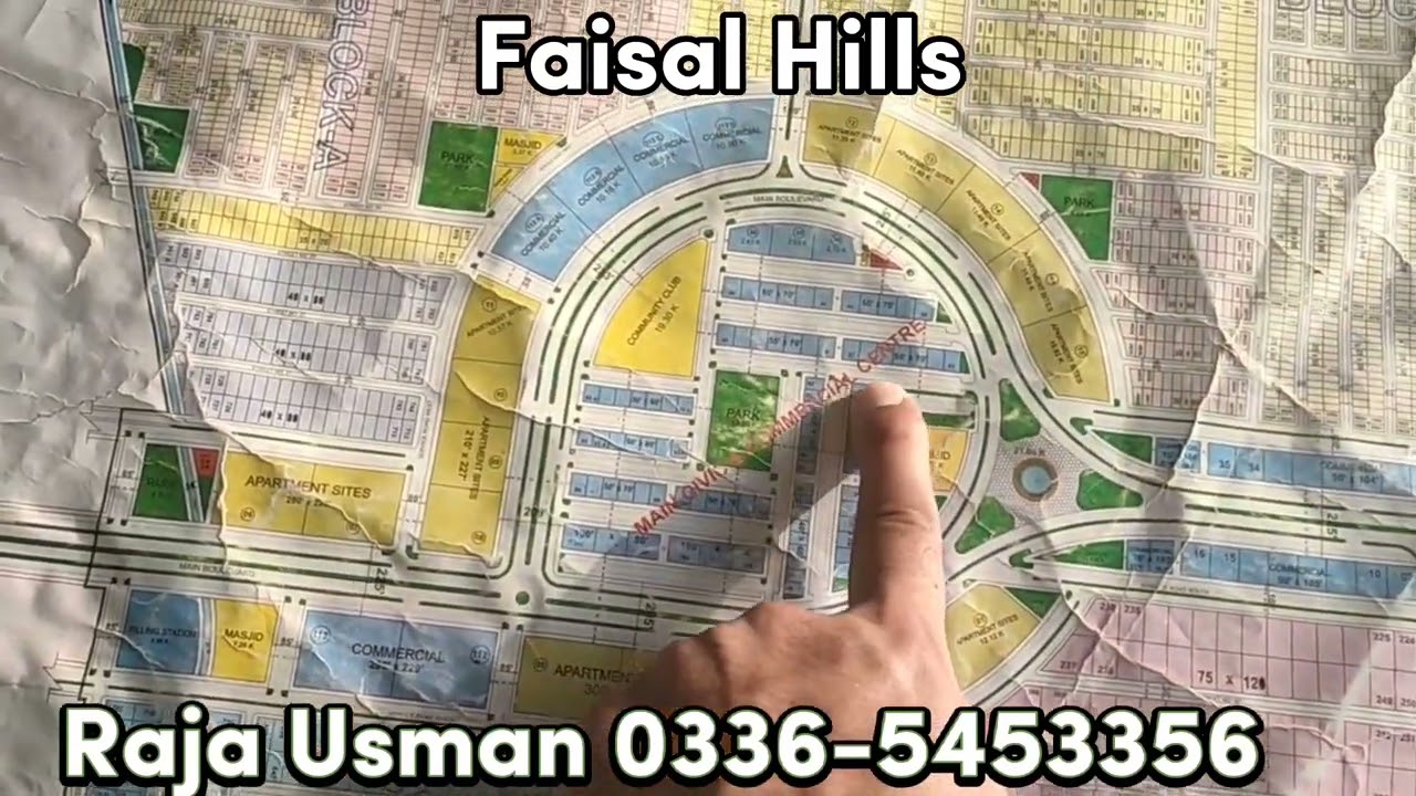 Faisal Hills Maps Overview | Faisal Hills A Block | Latest Updates