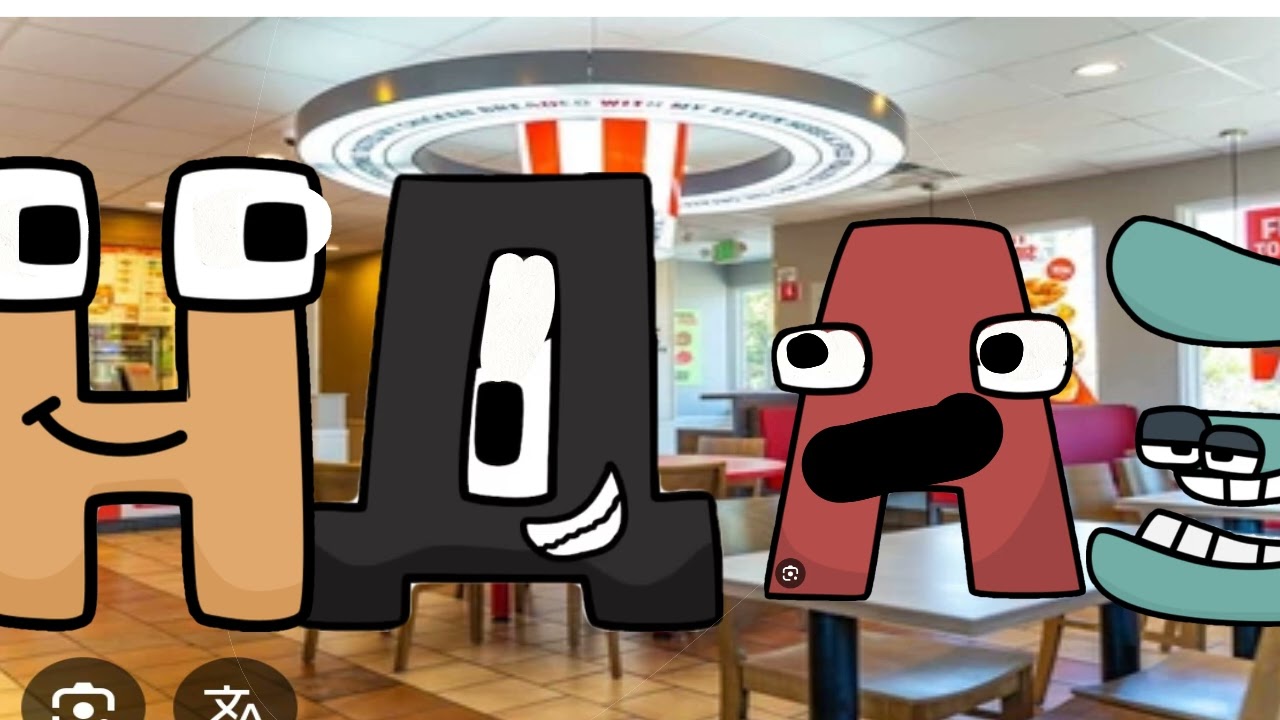 E destruyó KFC y es castigada con н Russian alphabet lore 