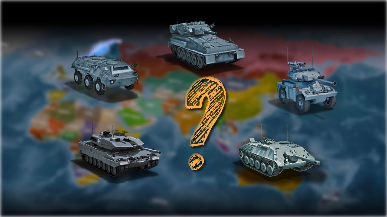 Какой танк лучший в Conflict of Nations?