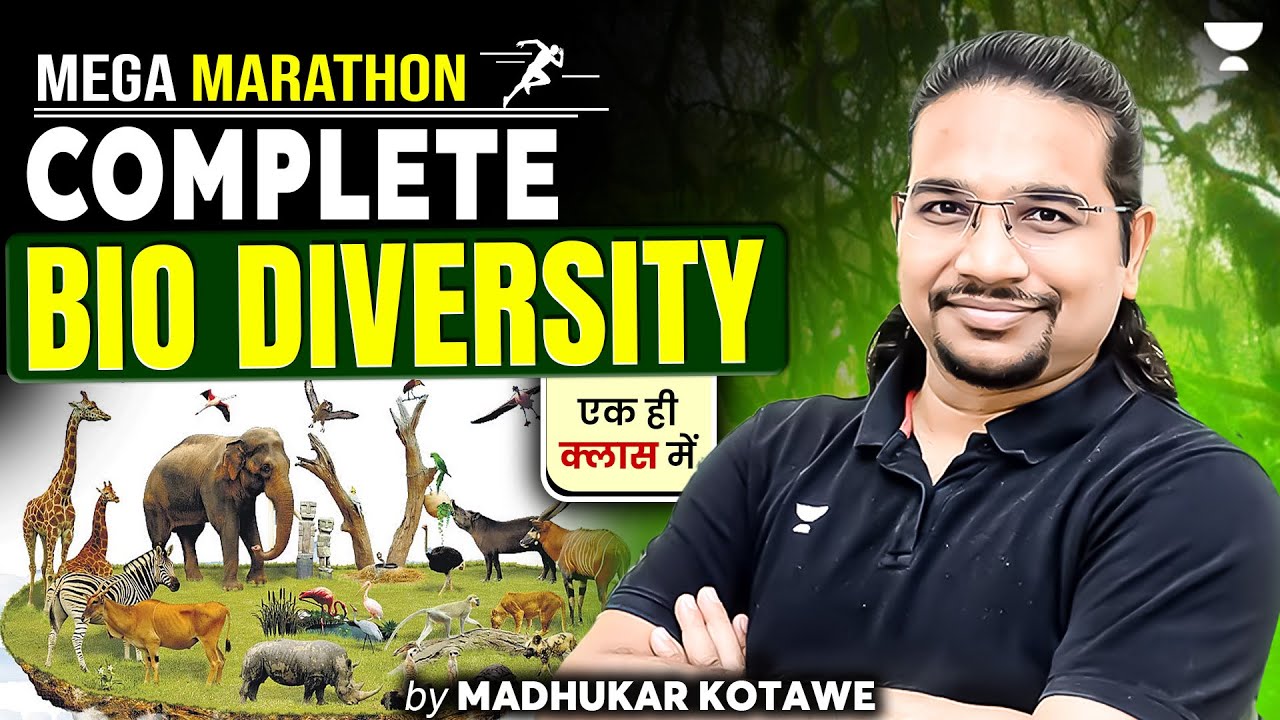 [Marathon] Complete Biodiversity in One Video for UPSC and other State PSC Exams | Madhukar Kotawe